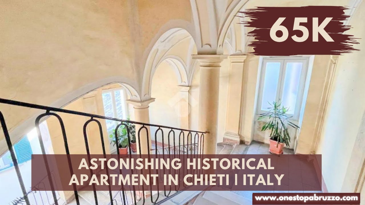 🎥 You Won’t Believe This 200sqm Apartment in the Heart of Chieti’s Historic Center! | Italy Property