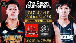 THE ASIAN TOURNAMENT: HIGHLIGHTS ZAMBOANGA VALIENTES VS VANTABLACK DRAGONS (APRIL 22, 2024)