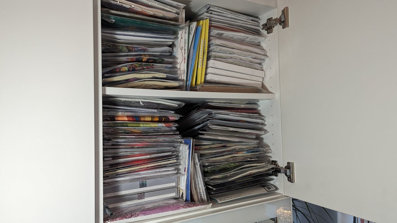 №94 Моя коллекция 113 наборов для вышивки крестиком