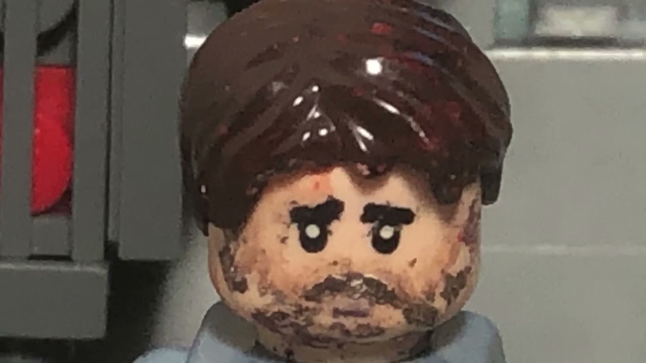 The Thing (1982) blood test scene - in Lego