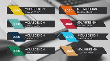 Corporate Colorful Lower Thirds After Effects Templates