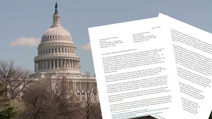 Stopping California: Farmers Urge Federal Fix to California Prop. 12