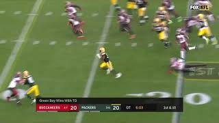 Aaron Jones Game-Winning Touchdown Buccaneers Vs Packers Week 13
