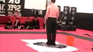 Kuk Sool Kwan Master Mike Dunchok walks on glass. Hapkido With Mike Dunchock