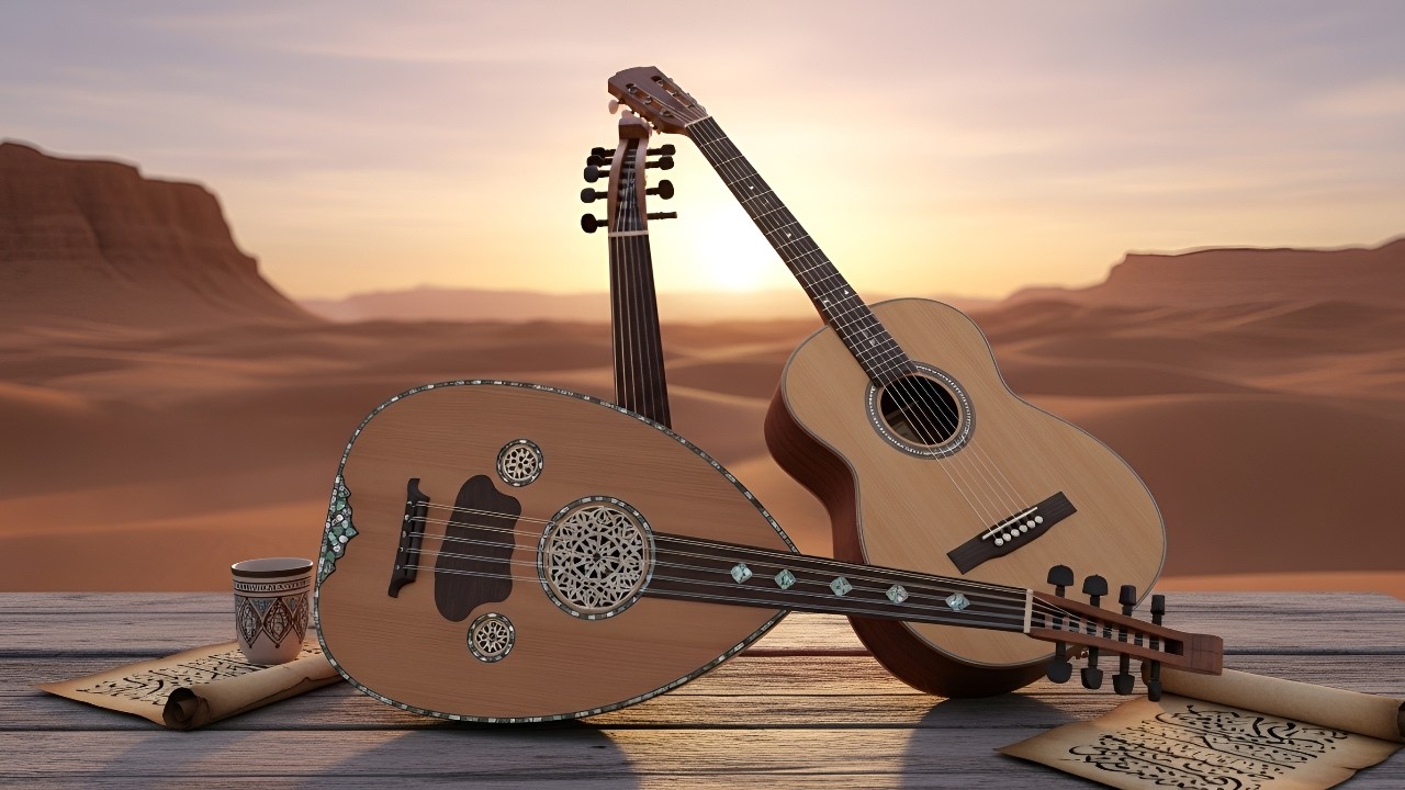 Meditative Arabic Fusion Music Journey 🕊️ Soft Middle Eastern Melodies for Relaxation & Peace