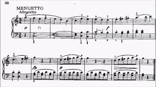 Trinity TCL Piano 2018-2020 Grade 4 No.15 Mozart Menuetto and Trio Viennese Sonatina No.6 Sheet