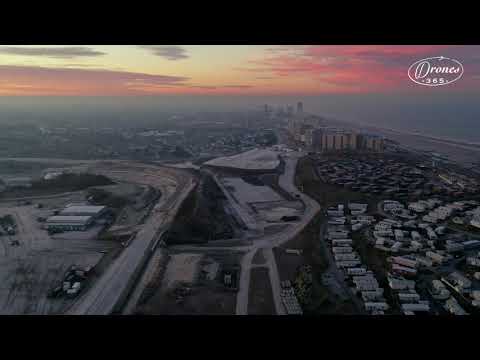Zandvoort F1 circuit sunrise 29-12-2019