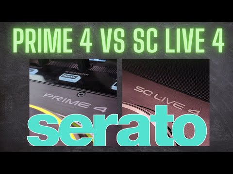 Denon DJ Prime 4 против Denon DJ SC Live 4 — тест Serato