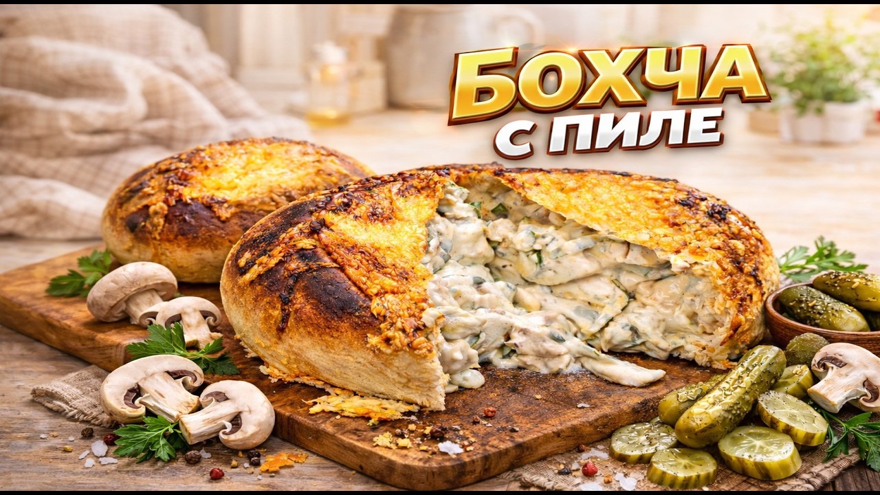 🥖🍗 Бохча с пиле – кремава, сочна и неустоимо вкусна!🥖🍗