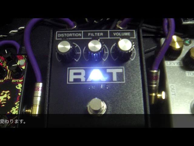 【希少・美品・限定】RAT GEEK Mod CULT RAT GEEK MOD Light 動画 (CULT細川雄一郎さん改造) - YouTube