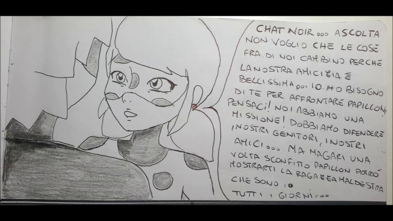 Comic Ita Miraculous Non Andare via 1
