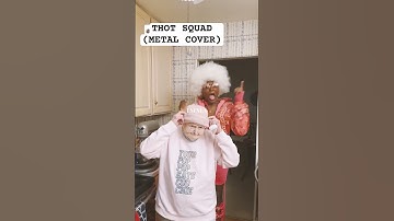 Thumbnail of Thot Squad “Pound Cake” (Metal Cover) #metalcover #thotsquad
