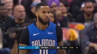 D.J. Augustin Full Play 10\/28\/19 Orlando Magic vs Toronto Raptors | Smart Highlights