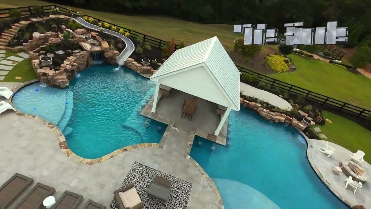 Building Chipper Jones' Ultimate Double Pool Oasis! 🛠️ Full Construction & Design Process 🌊