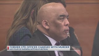Video analyst, crime scene investigator testify in fourth day of Andrew Mitchell's retrial