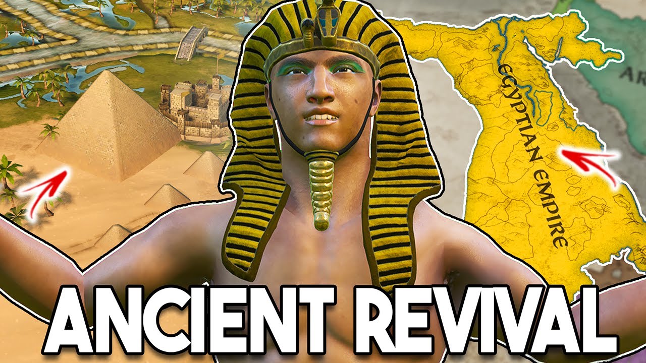 I Revived ANCIENT EGYPT into the MOST POWERFUL EMPIRE in CK3