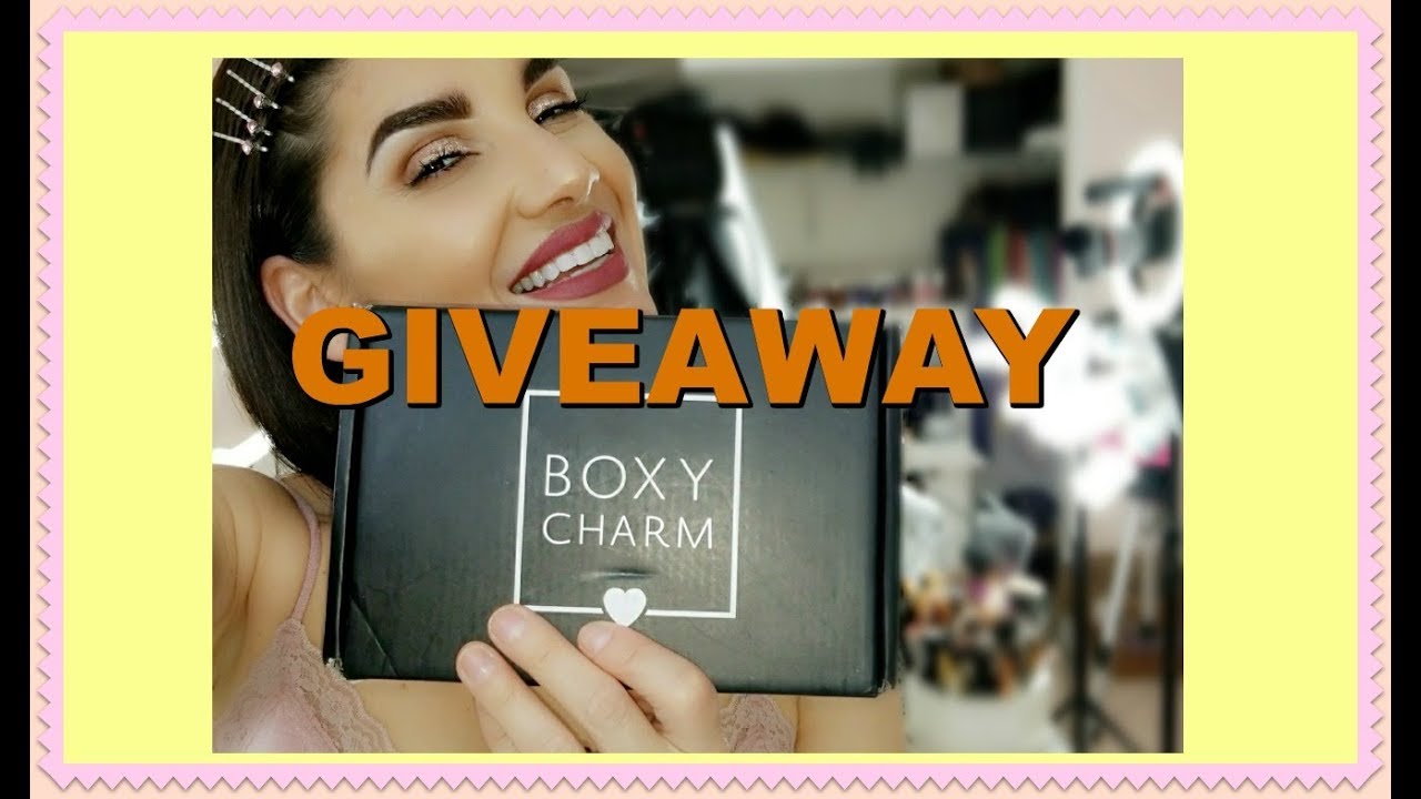 BOXY CHARM GIVEAWAY