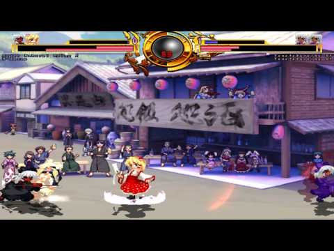 mugen おかしい霊夢＆早苗 VS やめてくれいむ改×２