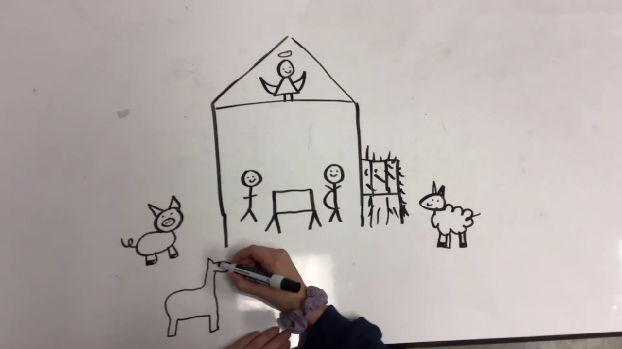 Christmas drawing game The Christmas Story - YouTube