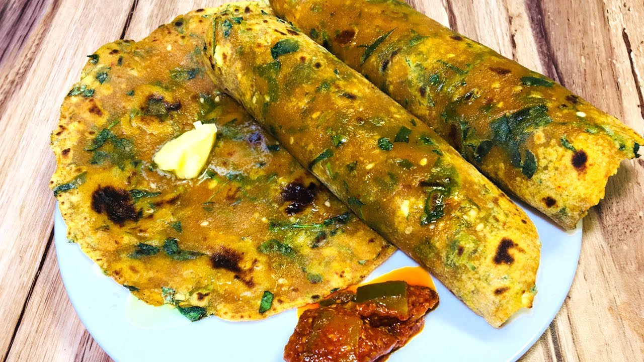Gujarati Methi Thepla Recipe Thepla Recipe Quick Methi Paratha