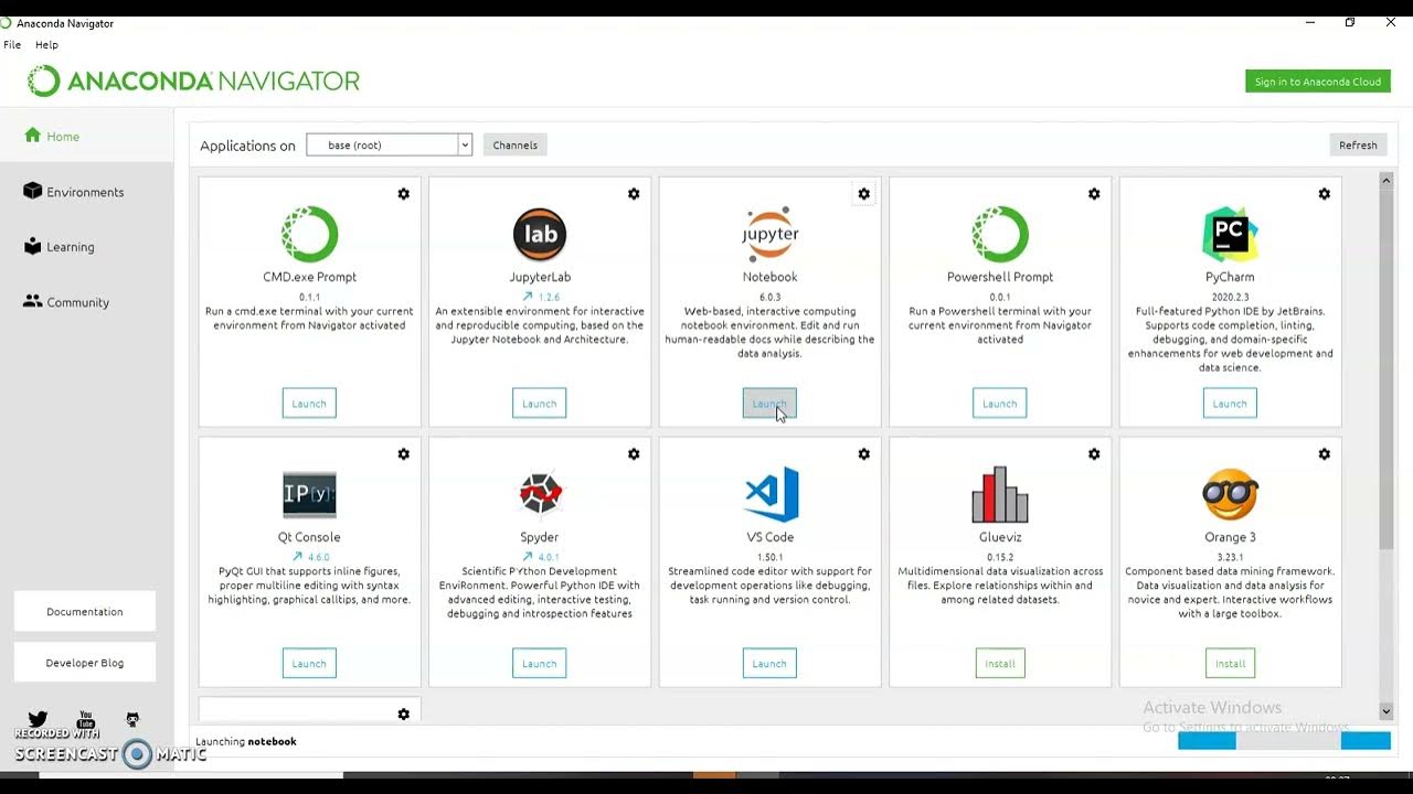5 Working with Anaconda YouTube