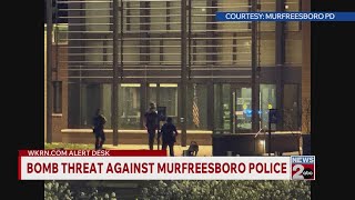 Bomb threat reported at Murfreesboro police headquarters