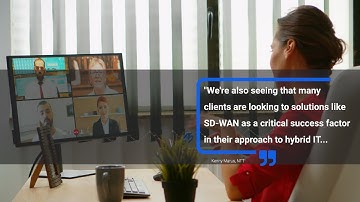 Enabling Hybrid IT with SD-WAN
