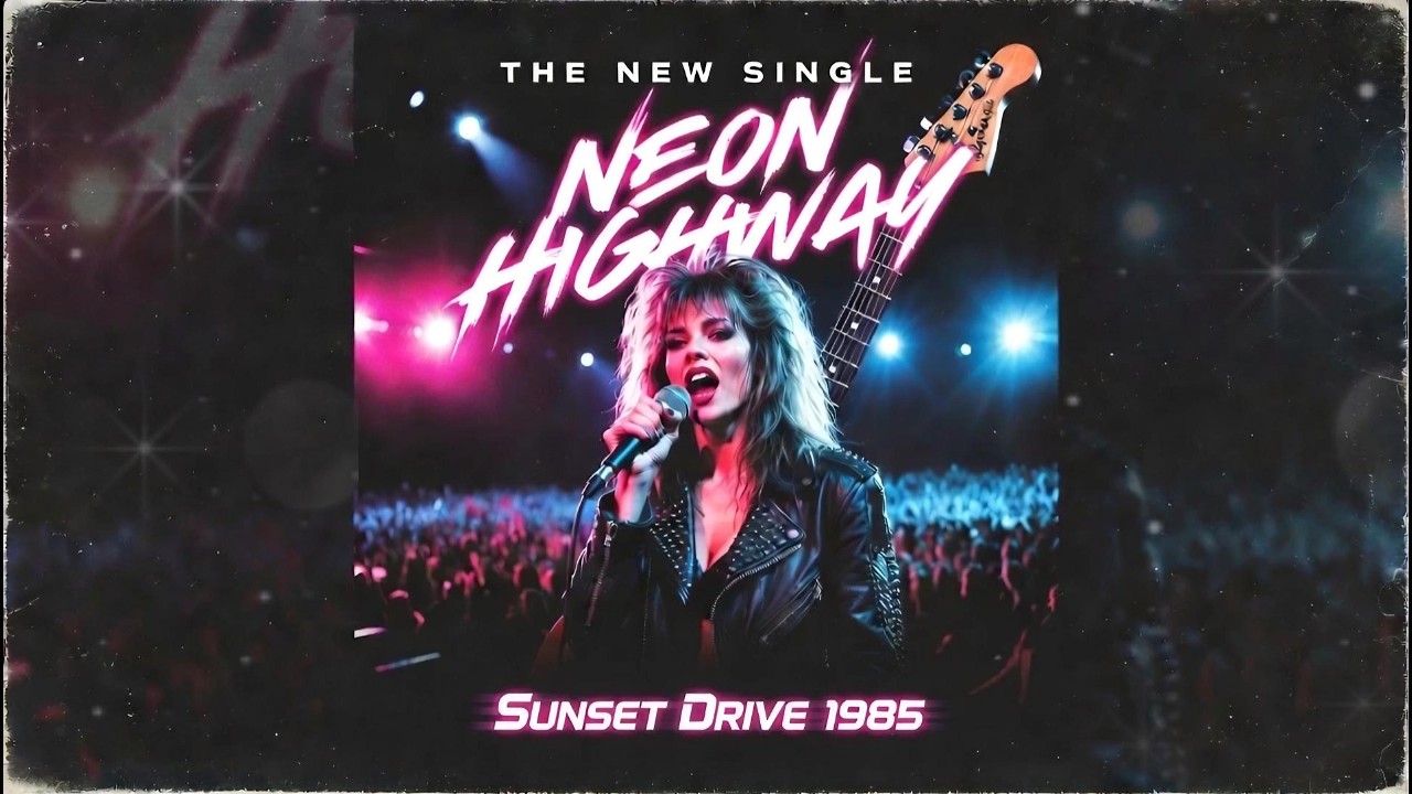 Download NEON HIGHWAY | 80s Synth Rock (1985 Nostalgia Vibes) MP3
