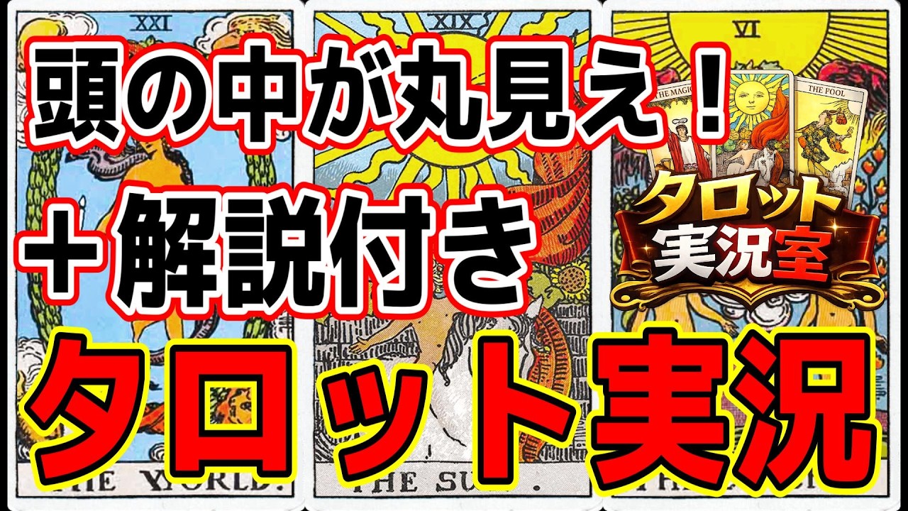 【タロット実況】タロット引くときの思考が丸見え！タロット初心者に見て欲しいタロット動画#タロット #タロットリーディング #タロット解説