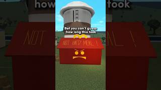 🍟Can a DEV OF BLOXBURG  build a giant happy meal w twist #bloxburg