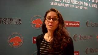 Lauren Sorkin: Lesson learned from ACCCRN to 100 Resilient Cities program