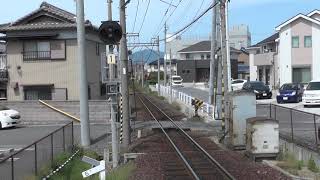 ～ナローゲージの独特な線路音～ 三岐鉄道 西桑名行き到着!! 270形