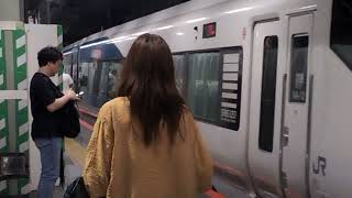 E257系2000番台オオNA-12編成渋谷駅発車
