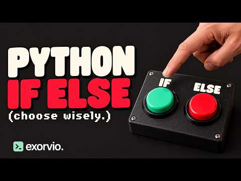 Python Conditionals: if, elif, else Explained | Python Lesson 2
