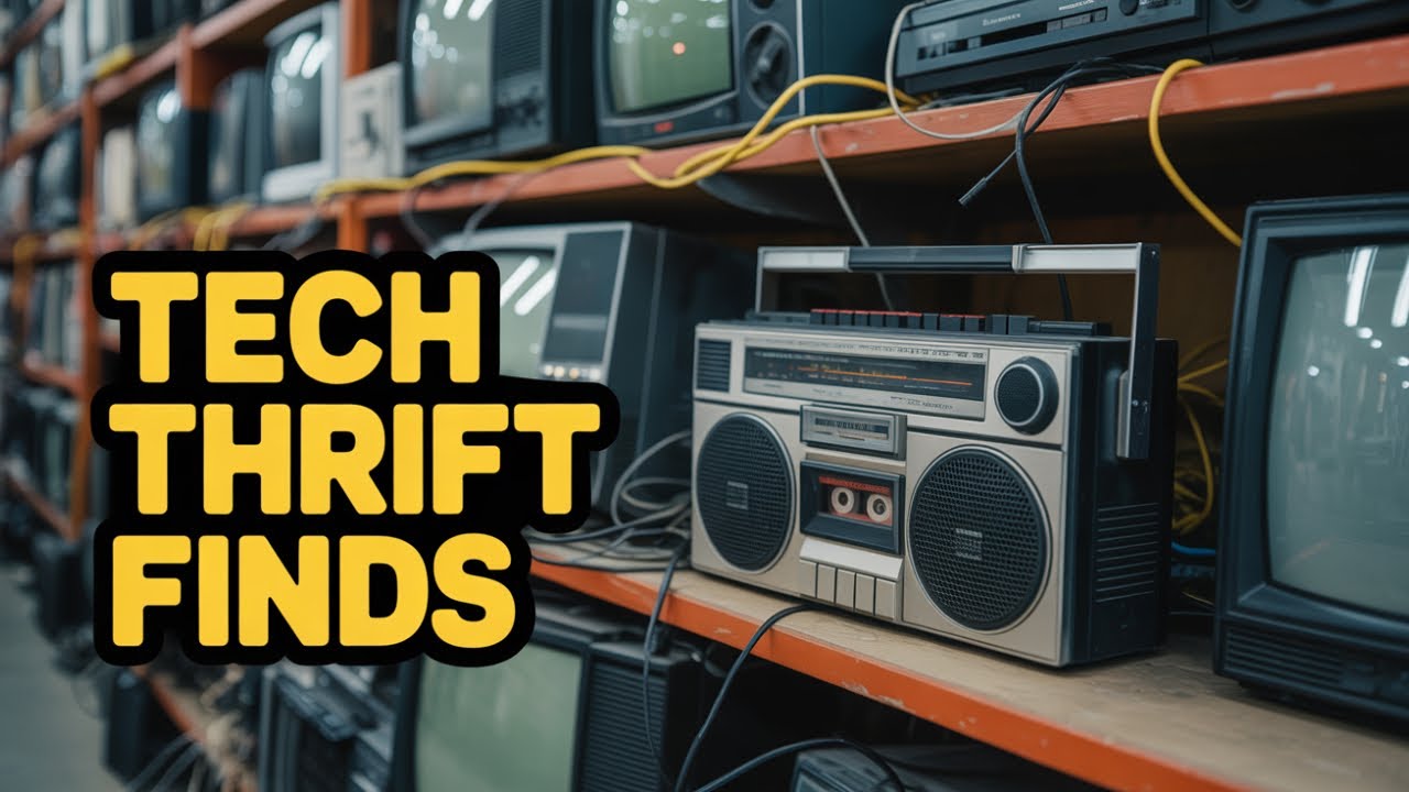 You Won’t Believe These Thrift Store Tech Finds!
