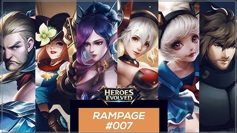 HEROES EVOLVED | ⚡ Rampage #007 | 1v5 Gameplay | Kill hero in the well? 🤔[HEreplays]