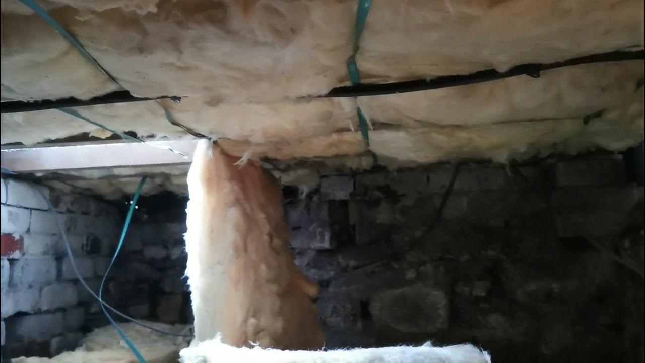 How to insulate under a suspended timber floor. Without pulling up all