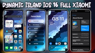 iPhone iOS 16 Tema Xiaomi MIUI 14 dan HyperOS Dynamic Island Tembus System Permanen screenshot 3
