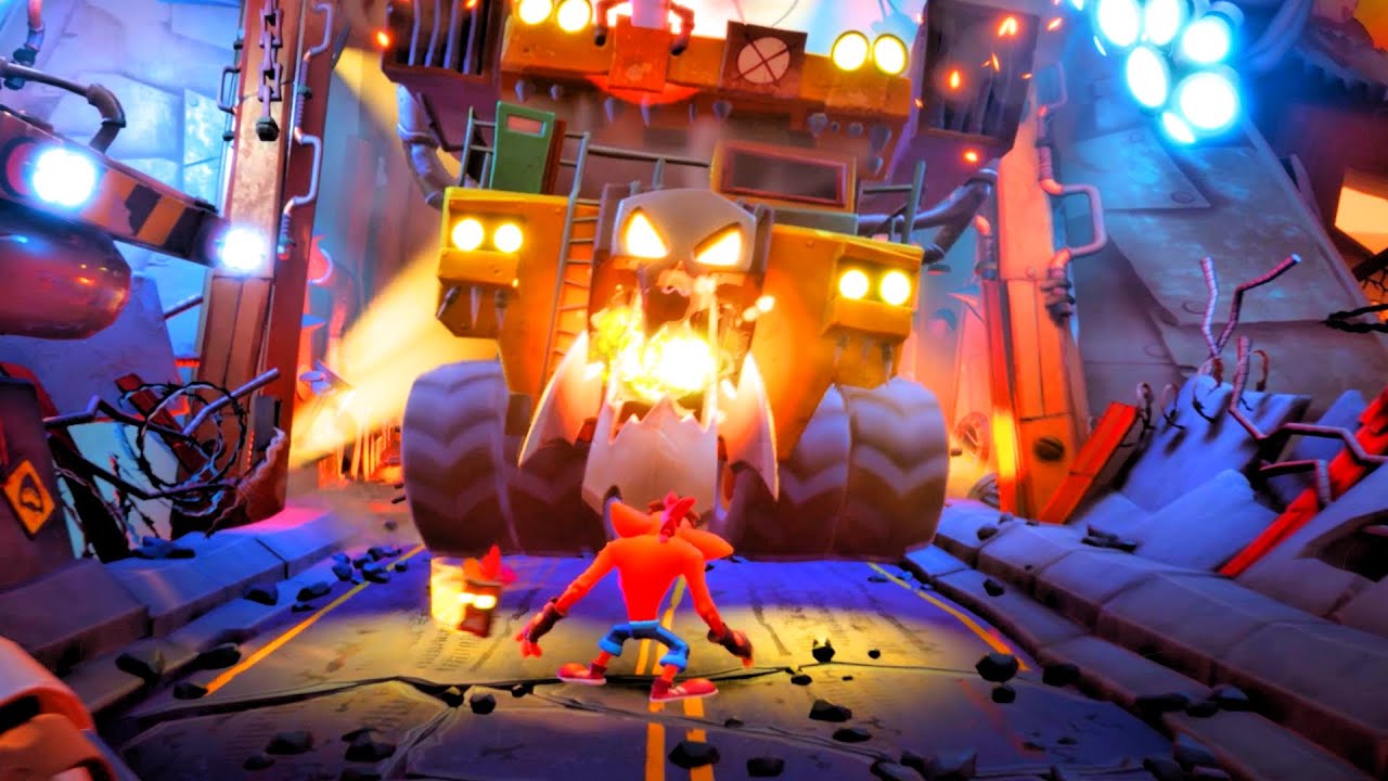Crash Bandicoot 4 It's About Time Doctor N. Gin's Monster Truck Chase