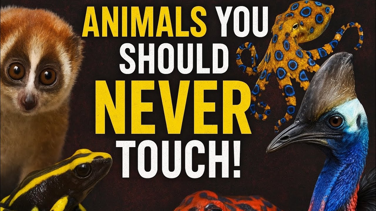 10 животных, которых НИКОГДА НЕ СЛЕДУЕТ трогать – даже если они кажутся милыми 😳
