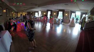 Time-lapse video of Laura and Brandons Wedding Reception