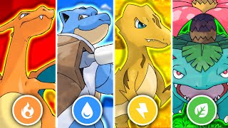 What if Every Pokemon Region had FOUR Starters? - Final Stages