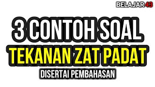 Contoh Soal Tekanan Zat Padat dan Pembahasannya (3 Contoh Praktis)