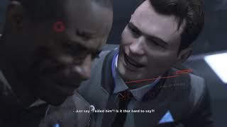 Detroit Become Human Interrogation Scene Deviant 100% Stress Level
