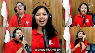 Download lagu Bernyanyi Virtual - Indonesia Jaya (Liliana Tanoesoedibjo) - SMP Tunas Kasih