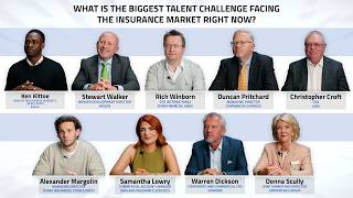 What is the biggest talent challenge facing the insurance market right now