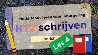 Schrijven op B1 niveau | Dit moet je weten/Adjectieven en''e'', Scheidbare werkwoorden, Passief/les4