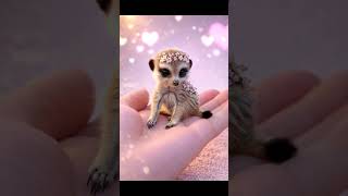 Dreamy Cute Animals - imaginary baby meerkat #cute #animals #baby #adorable #pets #imaginary