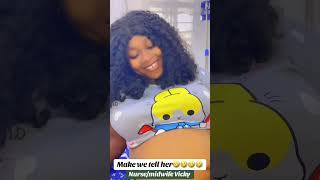 Make we tell her🤣🤣🤣🤣#fypシ #viralshort #pregnant #viralreels #newborn