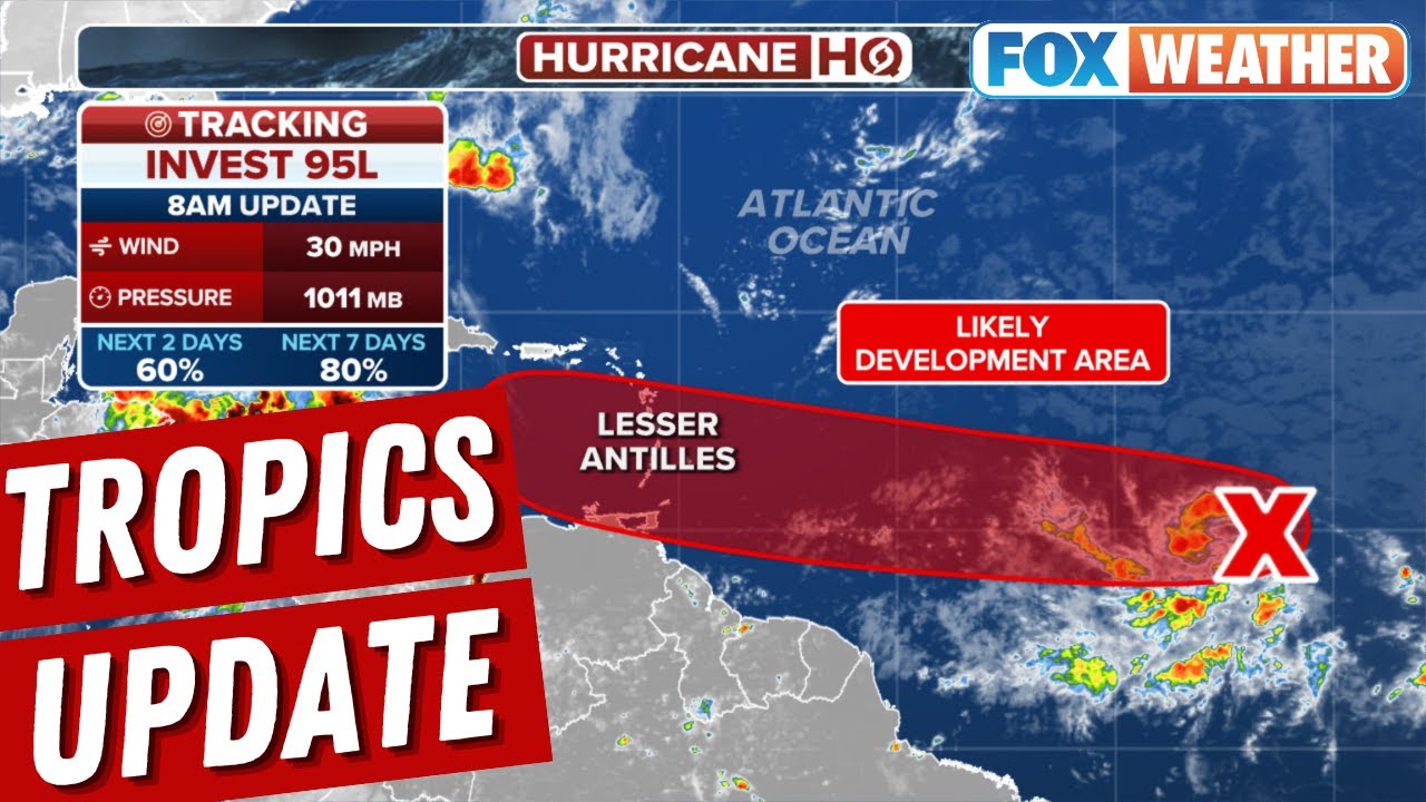 Tropical Storm Beryl Expected To Form In Atlantic This Weekend - YouTube